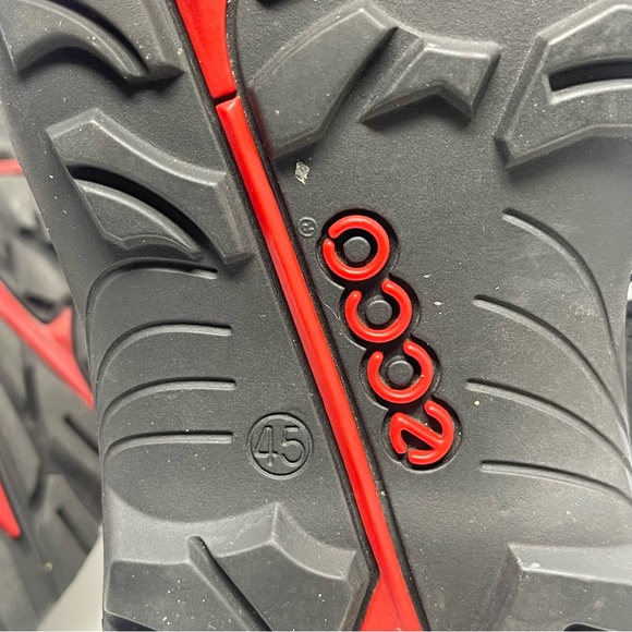 Ecco Yucatan Receptor Sandals Mens 11 - 11.5 EU 45 Black Brown Hiking Sport FLAW - Picture 15 of 15